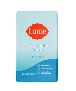 Lume Deodorant Unscented | Soap Bar